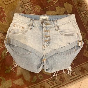 One teaspoon bandits Jean shorts